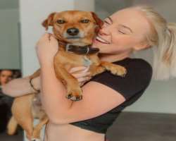 She is an animal lover and has a pet dog also.